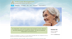 Desktop Screenshot of eldercare.ie