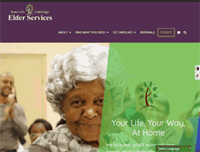 Tablet Screenshot of eldercare.org
